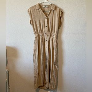 Thread & Supply | Tan Dress